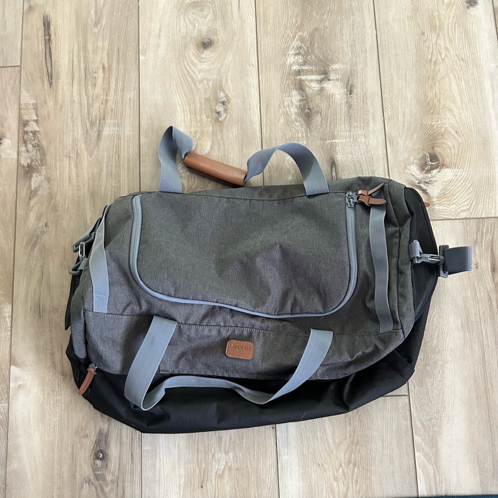 Grey Lands End Duffle Bag
